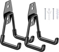 2 Pack Garage Hooks with Anti-Slip Coating Heavy Duty Wall Mount Hooks by Unknown