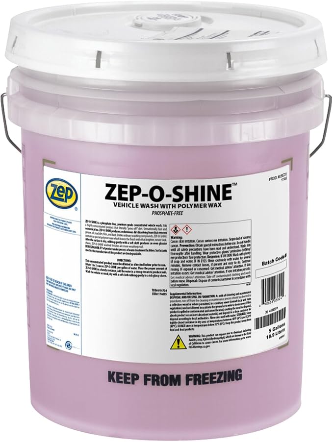 Zep-O-Shine Car Wash Concentrate - Image 8