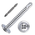 Wensilon #10×1-1/4”for Sheet Metal Self-Tapping Screws 410 Stainless Steel by Wensilon