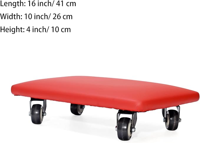 Roller Seat 360 Degree Rotating Low Stool - Image 2
