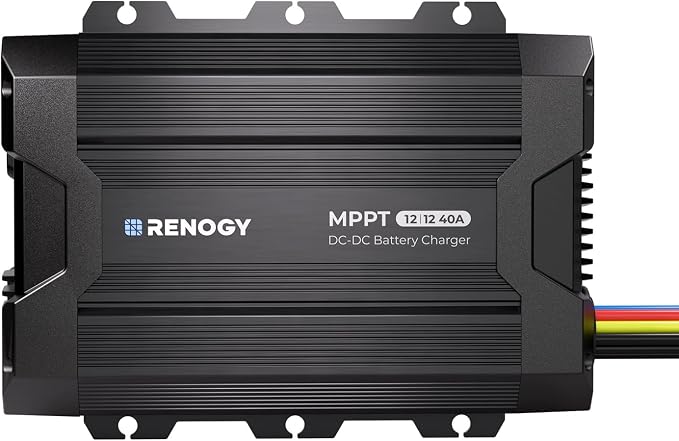 Renogy 12V 40A DC to DC Charger - 670W Dual Charging Car Battery Chargers by RenogySolar