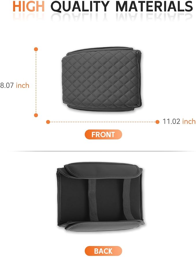 CDEFG for 2023-2025 GMC Canyon Center Console Cover Armrest Box Cover for - Image 7