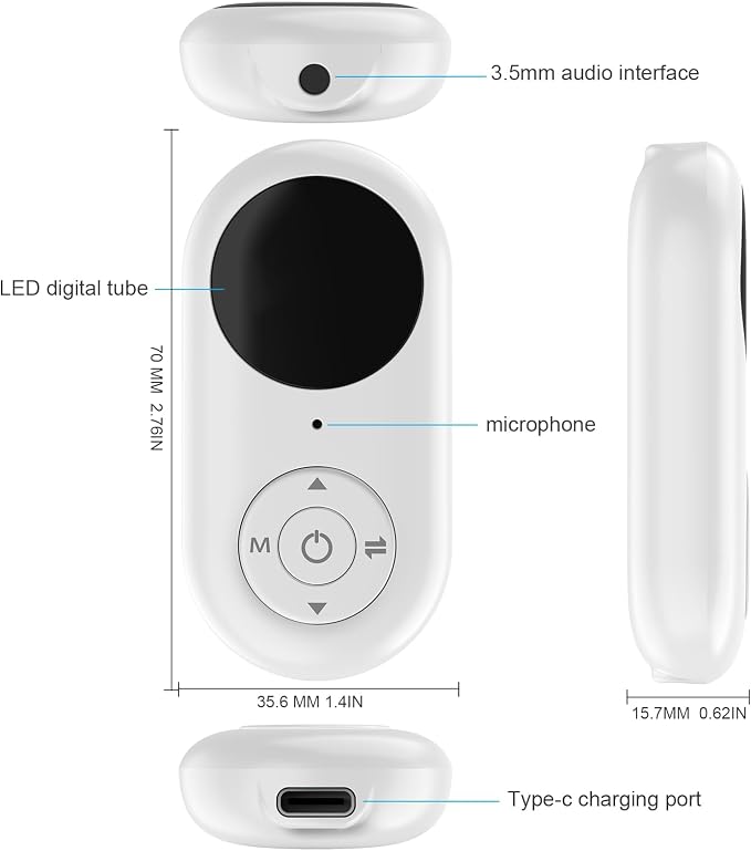 Airplane Bluetooth 5.3 Transmitter - Image 3
