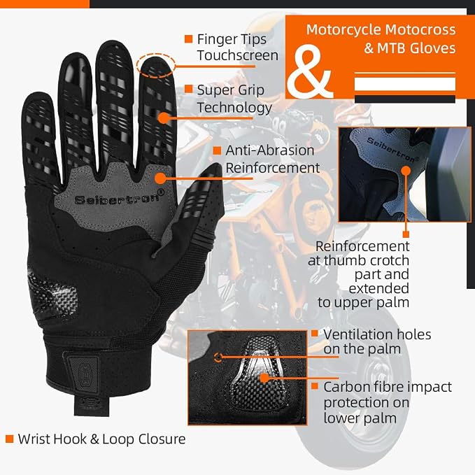 Seibertron SPS Series Touchscreen Motorcycle Motocross BMX ATV MTB Bicycle - Image 4