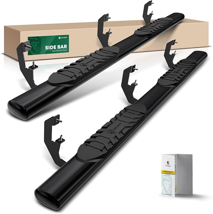 YHTAUTO 5 Inch Running Boards Side Steps Compatible by YHTAUTO