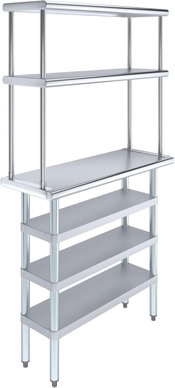 Amgood 14" x 36" Stainless Steel Work Table by AmGood