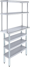 Amgood 14" x 36" Stainless Steel Work Table by AmGood