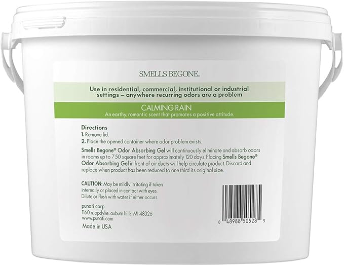SMELLS BEGONE 1-Gallon Odor Absorber Gel - Image 2