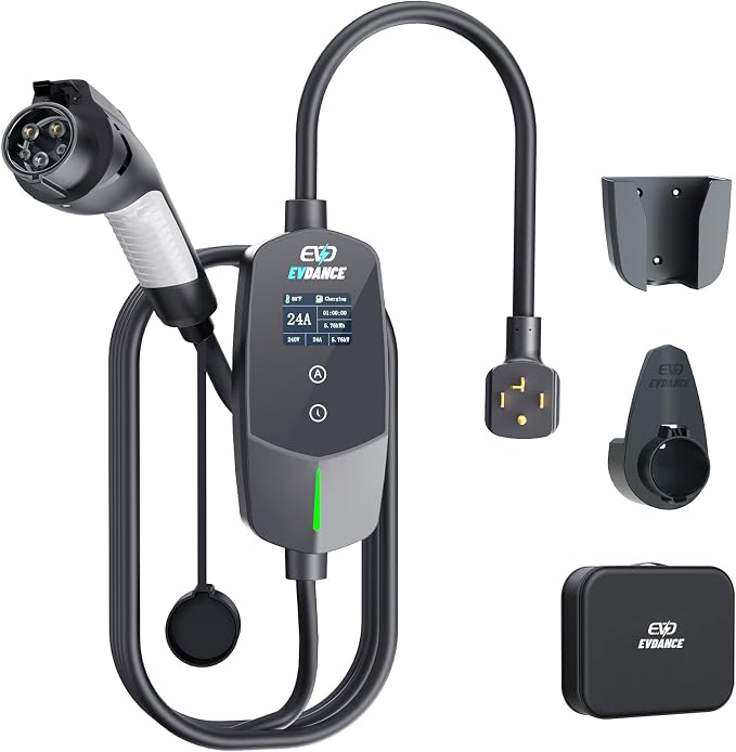Level 2 EV Charger 24Amp 240V by EVDANCE