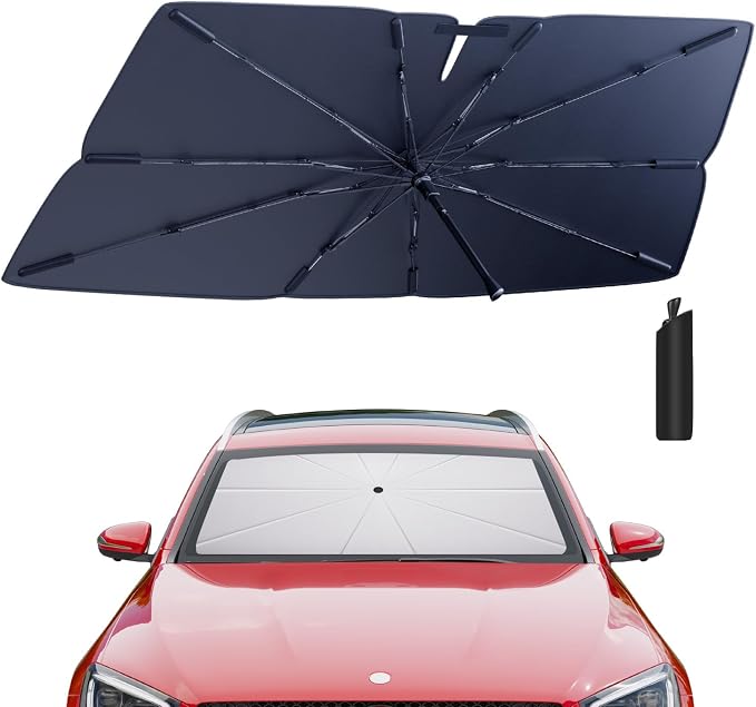 Windshield Sun Shade Umbrella Compatible by HIMUMOY