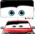 Gven- The Original Patented Car Eyes Windshield Sun Shade 2025 Windshield Cover by Gven