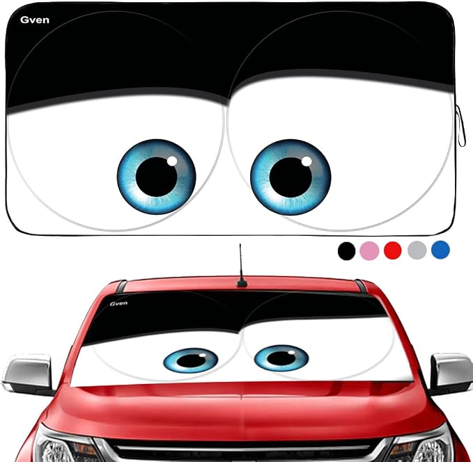 Gven Windshield Sun Shade 2025 Windshield Cover Sun Shade Automotive Interior by Gven