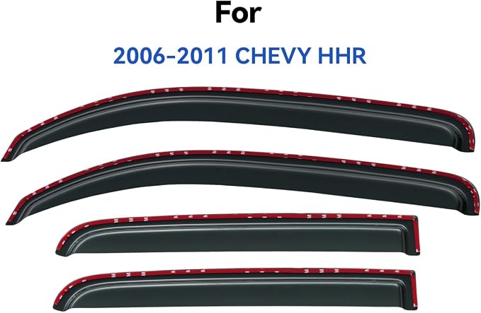 in-Channel Window Visors Rain Guards Shield - Image 2