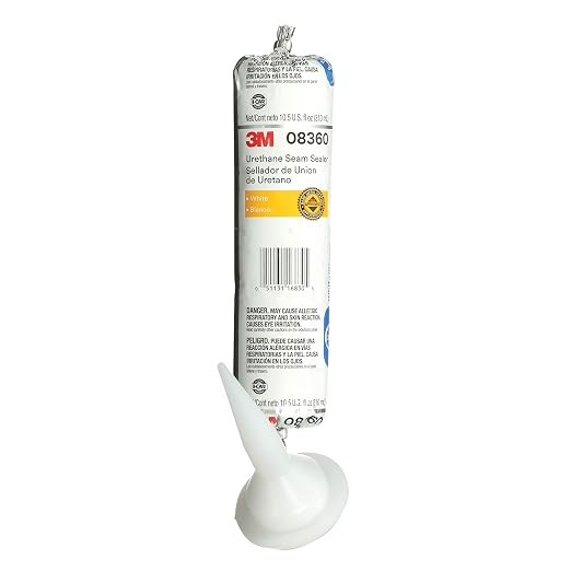 3M Urethane Seam Sealer, High Solids, Permanently Flexible, 310 mL/10.5 fl oz by 3MAutomotive