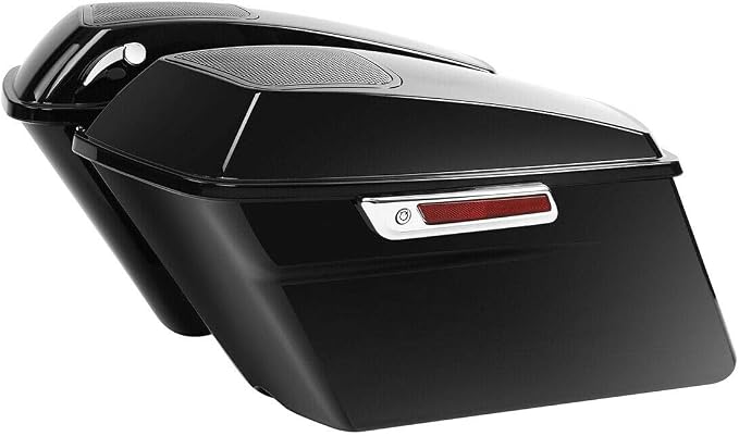 Green-L Vivid Black Hard Saddlebags - Image 3