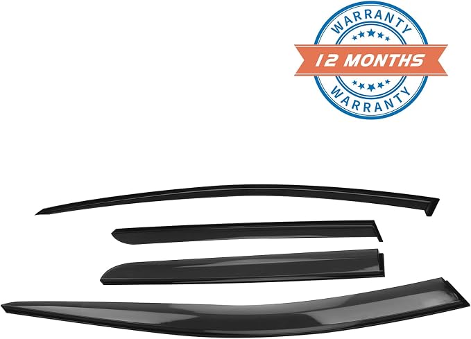 ZONFANT Window Rain Guards, Side Window Deflectors, Sun Visor Rain Vent Window - Image 7
