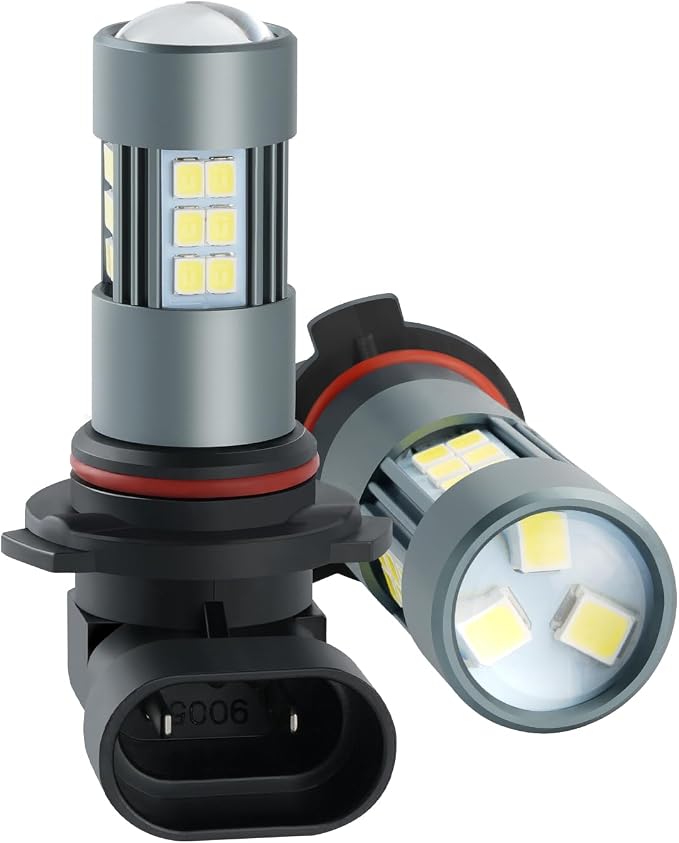 9005 LED Fog Bulbs, Super Bright HB3 LED Fog Light 6500K Cool White by iFunyLED