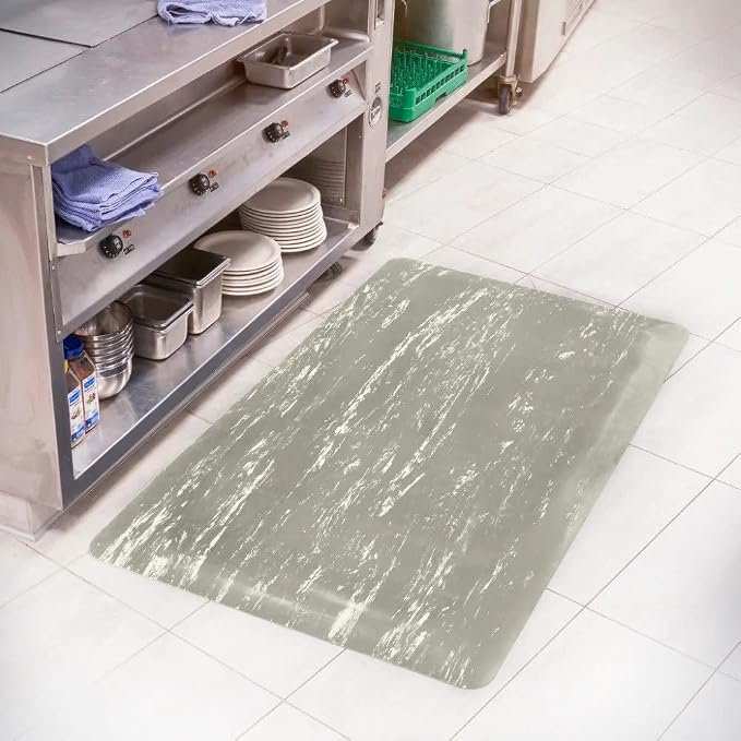 Consolidated Plastics Anti-Fatigue Marble Floor Mat, Commercial Grade Standing by ConsolidatedPlastics