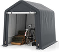 Tangkula 8x6.5Ft Portable Shed, Outdoor Storage Shelter by TANGKULA