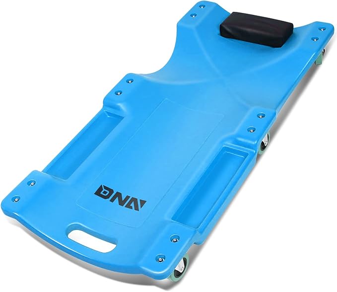 DNA MOTORING 40Inch Low Profile Plastic Rolling Garage Shop Creeper by DNAMOTORING-Tools