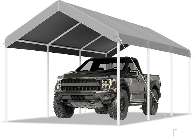 Aoxun 10x20 ft Heavy Duty Carport by Aoxun