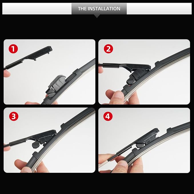 Replacement for BMW X2 2018-2023 Windshield Wiper Blade-3 Pieces of Car Front - Image 5