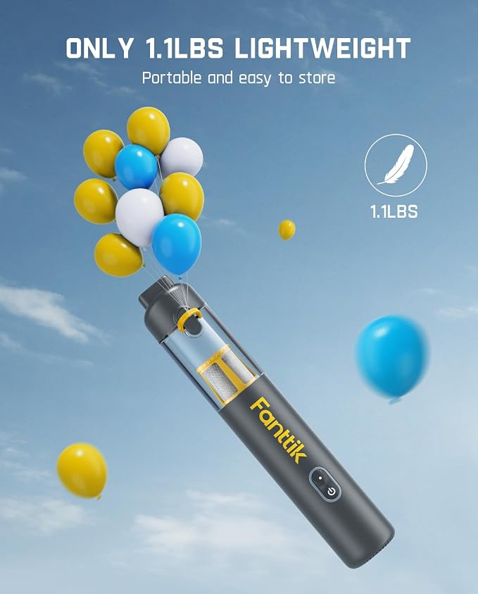 Fanttik Slim V8 APEX Car Vacuum, 4-in-1 Portable Mini Cordless Vacuum - Image 8