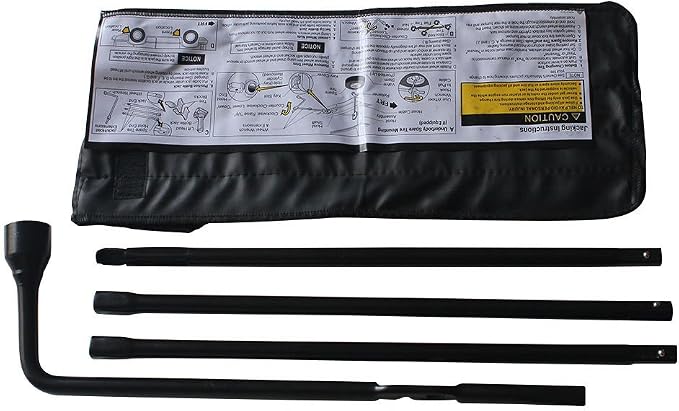 for Chevy Silverado 1500 /GMC Sierra 1500 Spare Tire Iron Tools Wrench Kit - Image 2