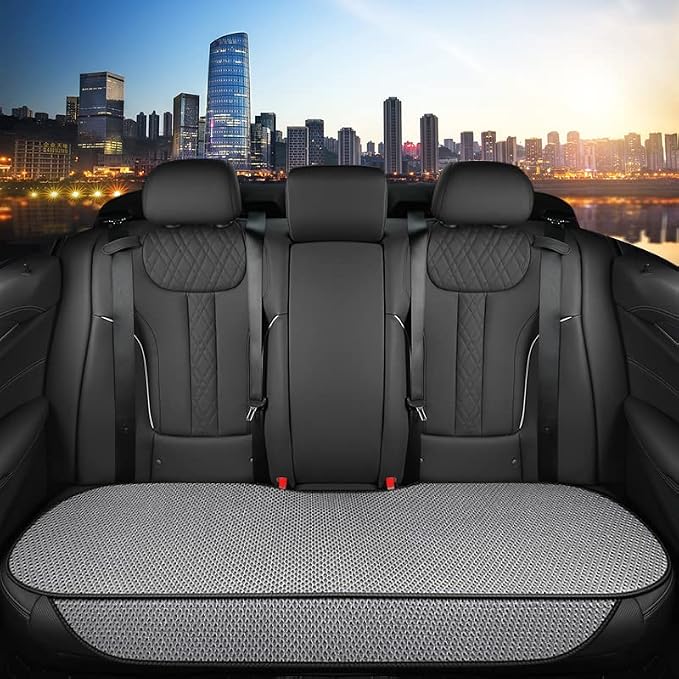 Auto Newer Breathable Universal Four Seasons Car Seat Covers, Luxury Include - Image 4