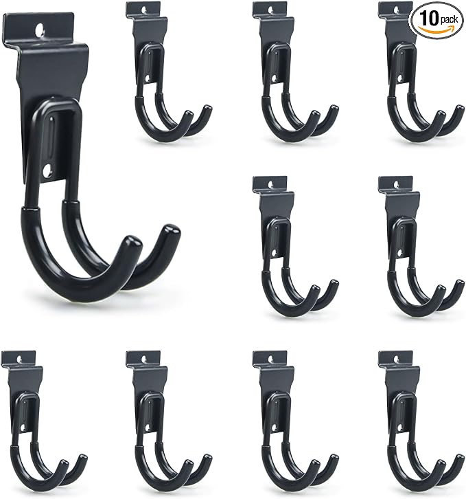 Slatwall Hooks Heavy Duty Slatwall Accessories Small J Hooks Garage Slat Wall by BELLOYON
