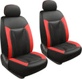 GIANT PANDA 2 Front Leather Car Seat Cover by GIANTPANDA