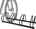 iCool Bikes Floor Bike Stand for 4 Bike, Bike Parking Rack Garage Bike Storage by iCool