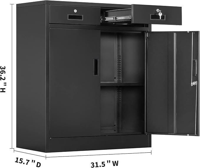 Metal Storage Cabinet, Metal Cabinets - Image 3
