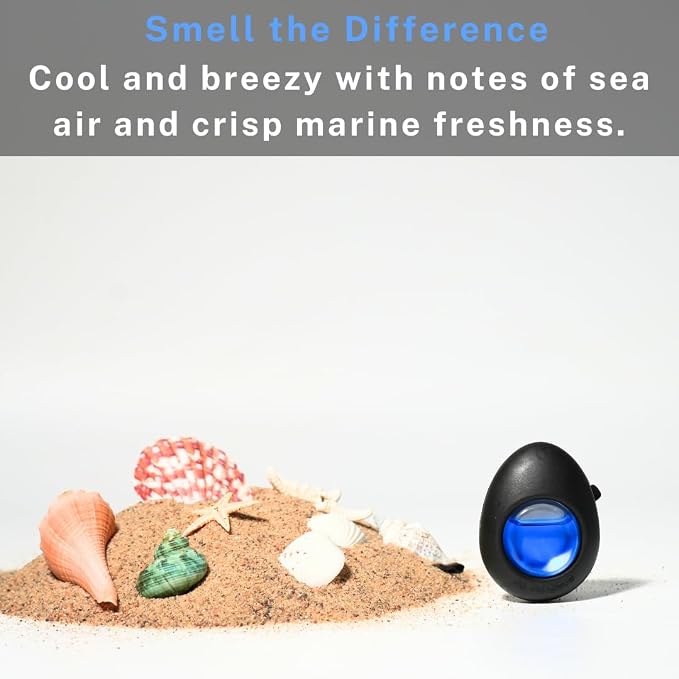 Air Jungles Car Air Freshener Vent Clip 3 Count, Ocean Scent, 4 ml Each - Image 2