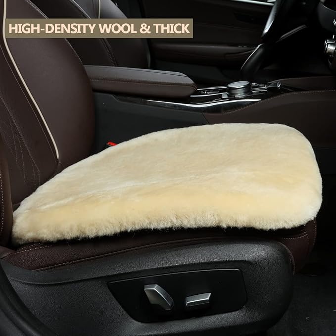 LLB Genuine Sheepskin Car Seat Cushion Seat Covers - Image 3
