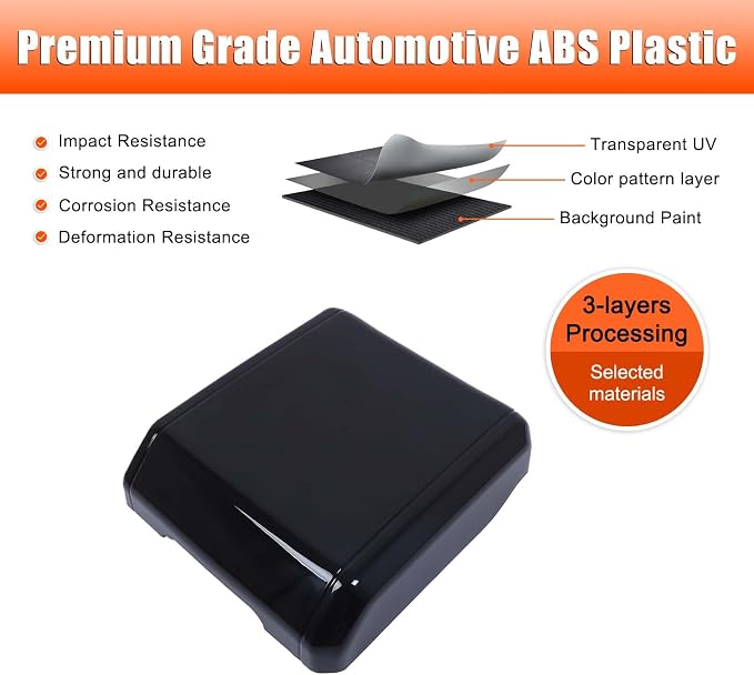 Armrest Box Cover Center Console Pad Compatible - Image 5