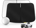 Windshield Sun Shade for Silverado 1500 2019-2025 2026 Foldable Sunshade Custom by SULAGIWINDSHIELDSUNSHADE
