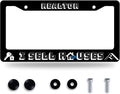 Realtor I Sell Houses License Plate Frame Funny License Plate Stainless Steel by GORSNKYE