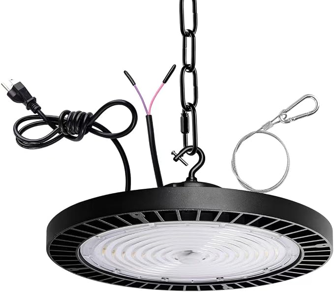 UFO High Bay Light, 150W LED Shop Lights, 3000K 4000K 6500K LED Garage Light by GXSTHY
