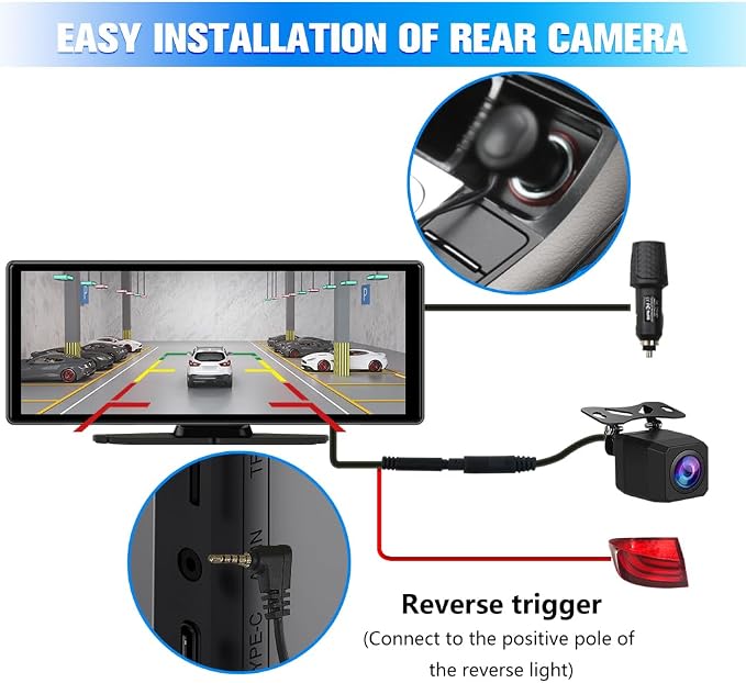 Portable Wireless CarPlay Screen - Image 7