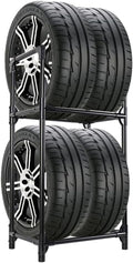 Hershii Tire Storage Rack Standing Garage Storage Shelf Organizer by Hershii