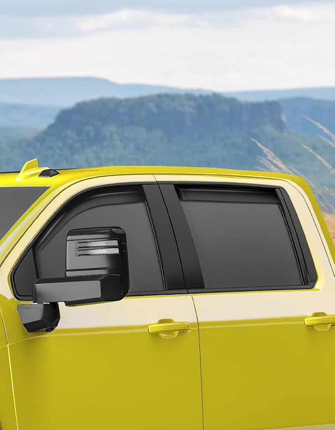 in-Channel Window Rain Guards Fit - Image 2