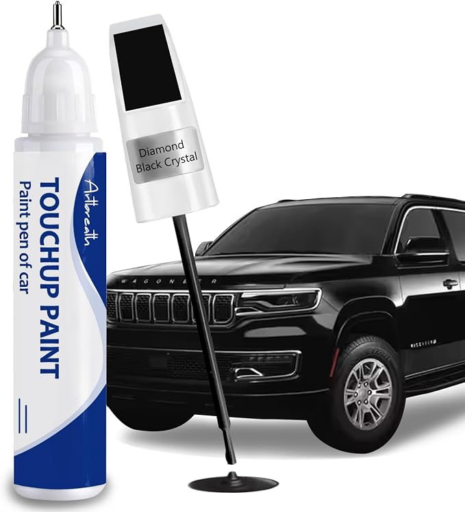 Diamond Black Crystal Touch Up Paint by Artbreath