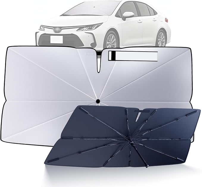 Windshield Sun Shade Umbrella: Custom Fit - Image 2