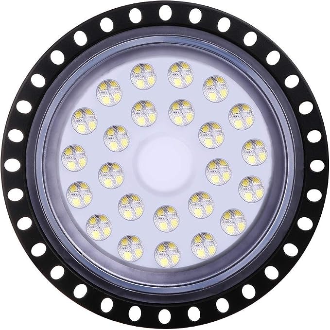 Viugreum 5 PACK 100W UFO LED High Bay Light, 10000LM 6500K Daylight White LED - Image 2