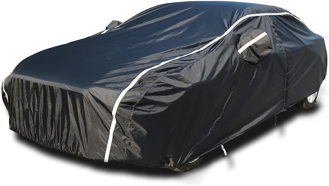 Tecoom Car Cover Waterproof All Weather, Outdoor Indoor Car Covers by Tecoom