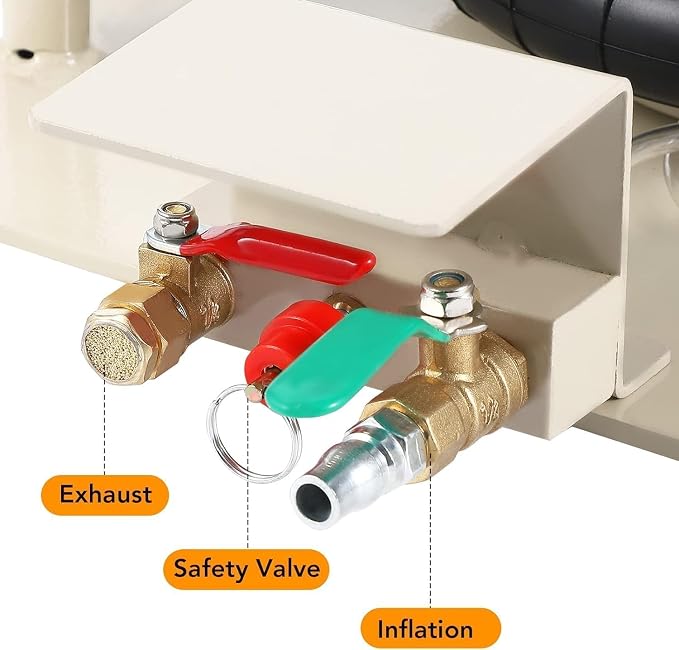 Air Jack, Heavy Duty 3 Ton/6600 lbs Air Bag Jack-3-Ply Pneumatic Lift up to - Image 5
