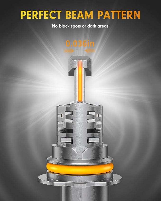 FAHREN 9007/HB5 led Bulbs, 10X Brighter 60, 000LM Ultra Brightness, 6500K Cool - Image 6
