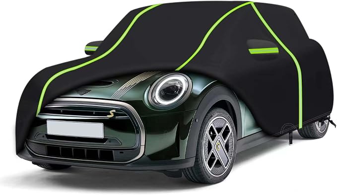 Car Cover for 2014-2024 Mini Cooper/Cooper S/Hardtop/Clubman 4-Door，6 Layers by BENDCOKO