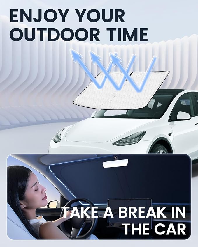 KUST Windshield Sun Shade Custom Fit - Image 7